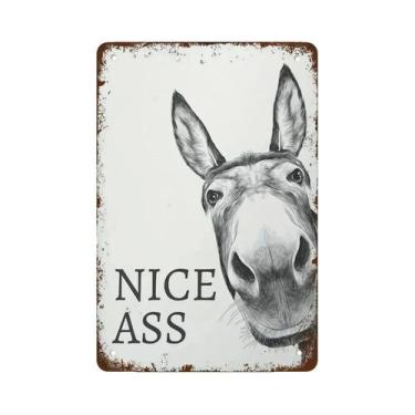 Imagem de Placa De Metal Vintage De Advertência, Pôster De Arte Em Ferro Para Ca