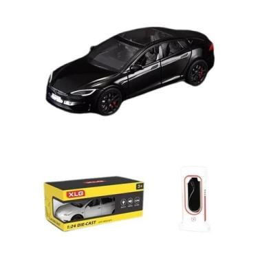 Imagem de Carro De Brinquedo Em Escala 1:24, Modelo Y, Modelo 3, Modelo S, Simul