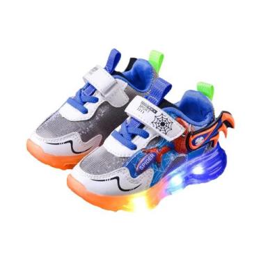 Imagem de Tênis Iluminados Para Meninos 2025 Moda Primavera Outono Calçados Casu