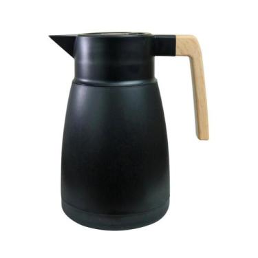 Imagem de Garrafa térmica premium com cabo abs 1 litro - FWB, PRETO