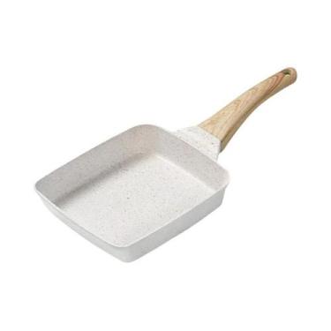 Imagem de Panela Antiaderente Para Tamagoyaki Estilo Japonês Retangular Com Cabo