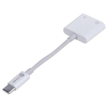 Imagem de Adaptador De Audio P2 + Carregador Para Usb Tipo C - Adpatc7.1