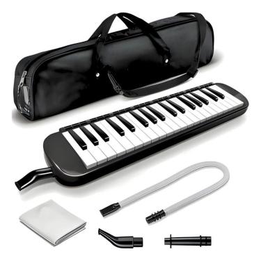 Imagem de Escaleta Melódica Preta 32 Teclas