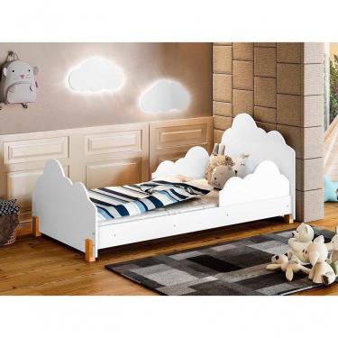 Imagem de Cama Infantil Princesa Branco Com Colchão - Divaloto