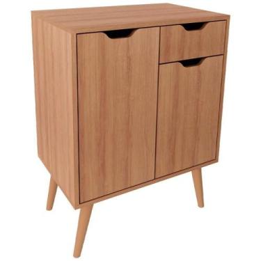 Imagem de Gabinete Para Banheiro 2 Portas 1 Gaveta - TECNO MOBILI