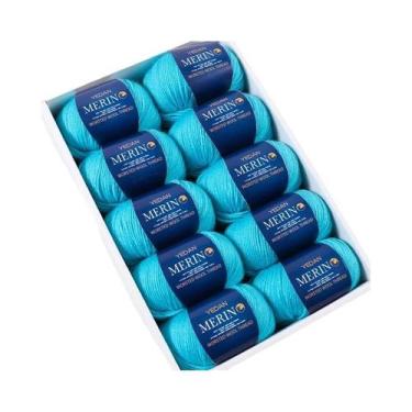 Imagem de Fio De Lã Fina De 500g Para Tricô Artesanal DIY, Moda De Outono E Inve