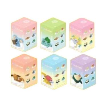 Imagem de Caixa Surpresa De Vinil Com Figuras Fofas De Pikachu E Kirby, Decoraçã