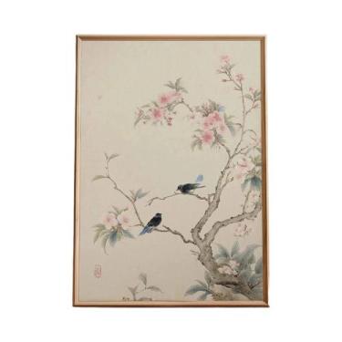 Imagem de Arte De Parede De Pinheiro Antigo Sem Moldura, Decoração Zen Japonesa 