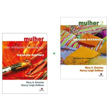 Imagem de Kit 2 Livros Mulher e sua verdadeira feminilidade + Dez elementos da f