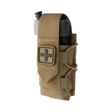 Imagem de Suporte Tático MOLLE Para Torniquete, Bolsa IFAK TQ, Kit De Primeiros 