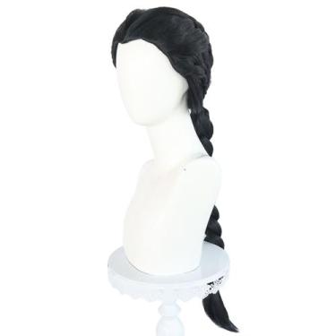 Imagem de Peruca de cosplay mostra traje de anime de brancos e rainhas do mal - 