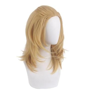 Imagem de Peruca de cosplay Tokyo Revengers Manjiro Sano 30cm de cabelo sintétic