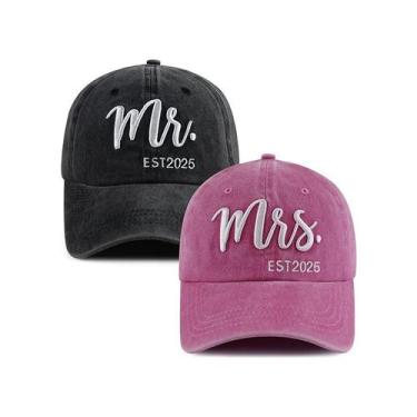 Imagem de Bonés de beisebol, chapéus lisos, boné de caminhoneiro, bordado em alg