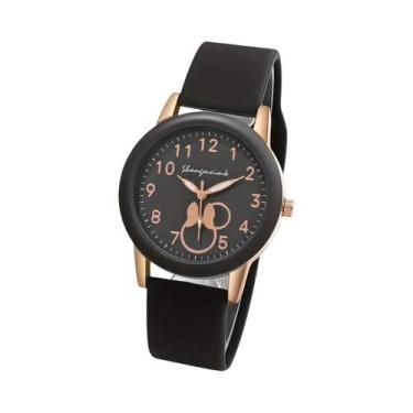 Imagem de Relógio De Pulso Feminino Casual Com Pulseira De Silicone Em Cores Doc