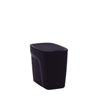 Imagem de Lixeira Tramontina Compact em Polipropileno Preto com Tampa Click 6,5 