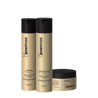 Imagem de Kit Acquaflora 15 Benefícios Home Care 3 produtos