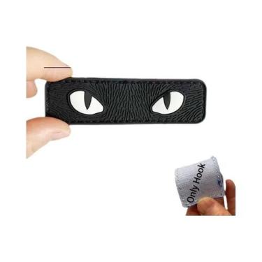 Imagem de Emblemas Reflexivos De Olhos De Gato Que Brilham No Escuro, Distintivo