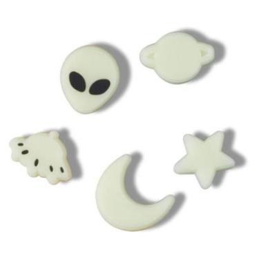 Imagem de Jibbitz™ Teto Estrelado Brilha no Escuro Pack com 5 Peças UNICO-Unissex