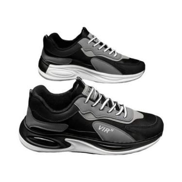 Imagem de Tênis Masculino Casual De Corrida Cano Baixo 2025 Com Sola Macia E Res