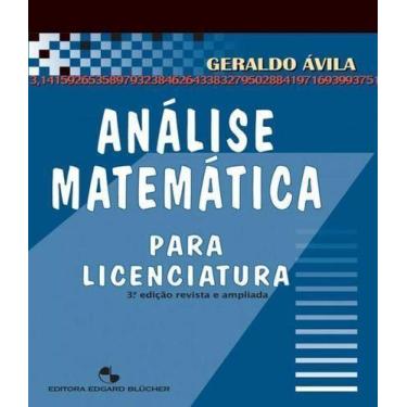 Imagem de Análise matemática para licenciatura Sortido - BLUCHER, Sortido