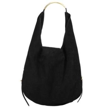Imagem de Bolsa Feminina Grande Schutz Maxi Hobo Jack Camurça 500182885-Feminino