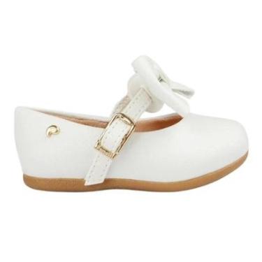 Imagem de Sapatilha Infantil Pampili Angel 4.01039 Com Laço Removível-Feminino