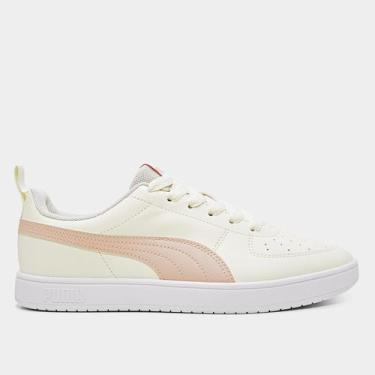 Imagem de Tênis Puma Rickie Feminino, Off white, Nude, 37