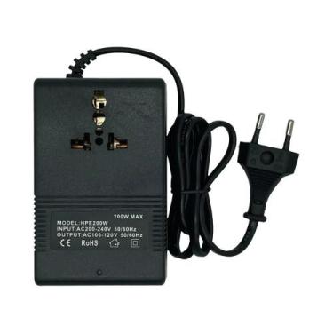 Imagem de Conversor De Voltagem 200W 300W Transformador Redutor De 220V Para 110