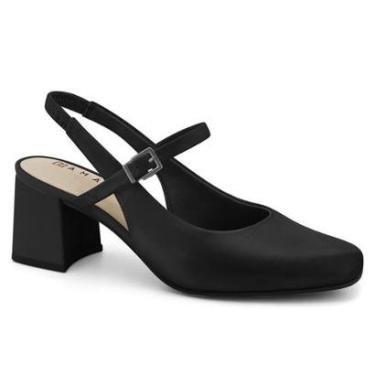 Imagem de Sapato Ramarim Salto Slingback Feminino 2417131-Feminino