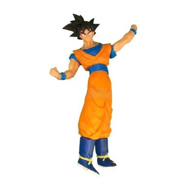 Imagem de Boneco Action Figure Goku 26cm Dragon Ball Z para Fãs do Anime com 26CM em Vinyl Laranja Smart Bracelet