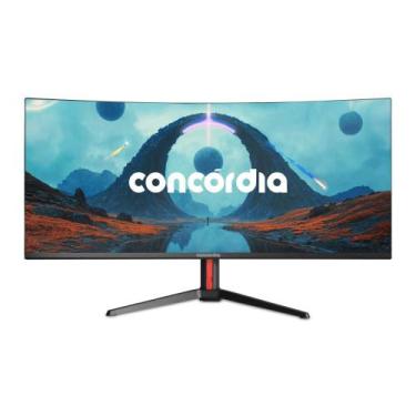 Imagem de Monitor Concórdia Gamer Curvo Ultrawide UZ340 34'' WQHD 165hz 1ms 2*HD