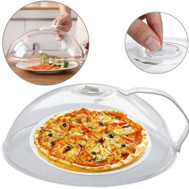 Imagem de 2 Tampas de Micro-ondas Protetora Alimentos com Alça - Clink