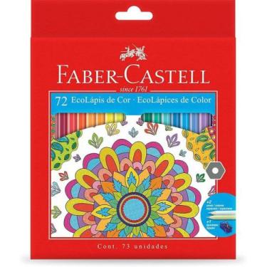 Imagem de Lápis de Cor Ecolápis Faber Castell 72 cores