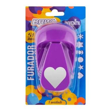 Imagem de Furador eva 51mm coração Brw