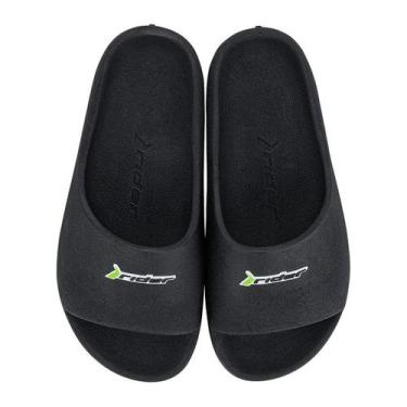 Imagem de Chinelo Masculino Conforto Casual Slide Slip On Drip Rider, Preto, 43
