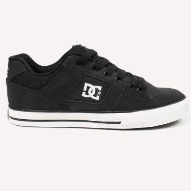 Imagem de Tênis DC Shoes DC Pure WT25 Masculino Black/White, Preto, 39