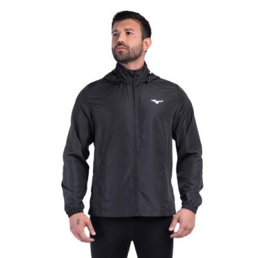 Imagem de Jaqueta de Corrida Mizuno Focus New, M, Preto