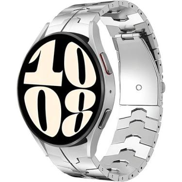 Imagem de Pulseira de relógio Pencoda Metal em aço inoxidável para Galaxy Watch