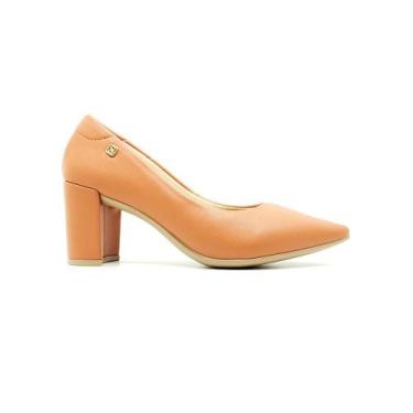 Imagem de Sapato Scarpin Santinelli Feminino 1478-001, 38, Terracota