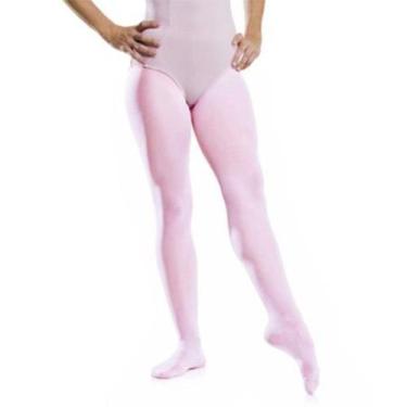 Imagem de Meia Calça Balé Adulto Só Dança Com Elastano, Rosa, G