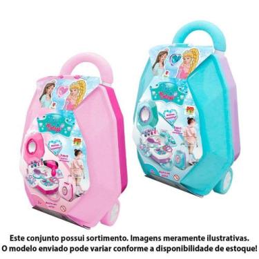 Imagem de Kit Maquiagem Infantil - 2 em 1 - Dia da Beleza - Sortido - DM Toys