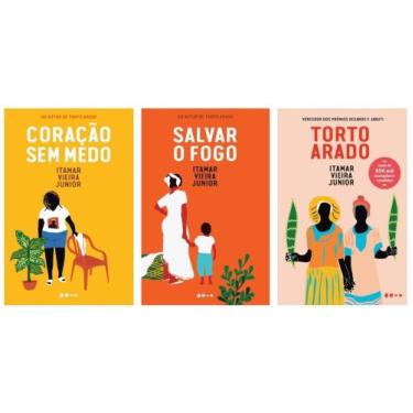Imagem de Torto Arado + Salvar o Fogo + Coração sem Medo (Itamar Vieira) - DIVER