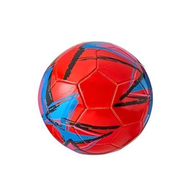 Imagem de Bola de Futebol em material sintético com Costura Reforçada Cor:Vermel