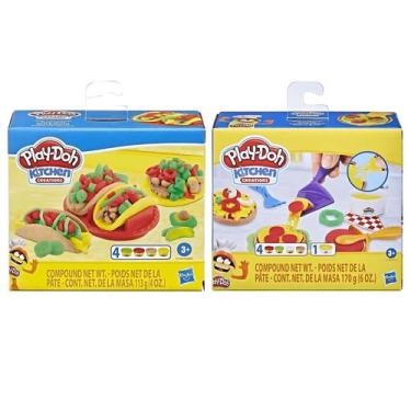 Imagem de Massinha de Modelar Comidas Favoritas Play Doh - Modelos Sortidas - Ha