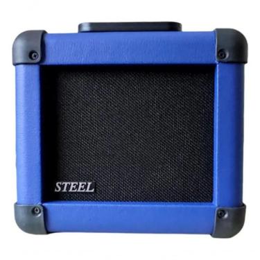 Imagem de Amplificador de Guitarra Steel 20 com Potência de 15W RMS e Design Compacto Azul Performance Sound