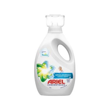 Imagem de Sabão Líquido Ariel Hipoalergênico Suave e Gentil - 1,2L