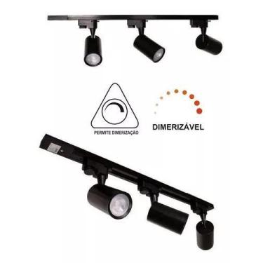 Imagem de Kit Trilho Eletrificado 1,5m + 4 Spots Led Dimerizável - Bela Home Ilu
