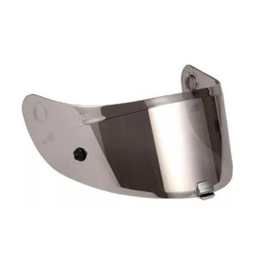 Imagem de Mascara De Proteção Viseira Prata Iridium Anti-emb. Hjc Modelo Rpha 11