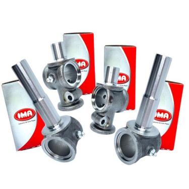 Imagem de Kit 4 Pinos Telefone Suspensão Volkswagen Kombi 1500 1600 1967 a 2014 