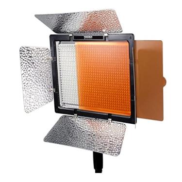 Imagem de Painel Iluminador Luz Led Fonte Bivolt Branca Quente Yongnuo Yn 600l Il Luuk Young